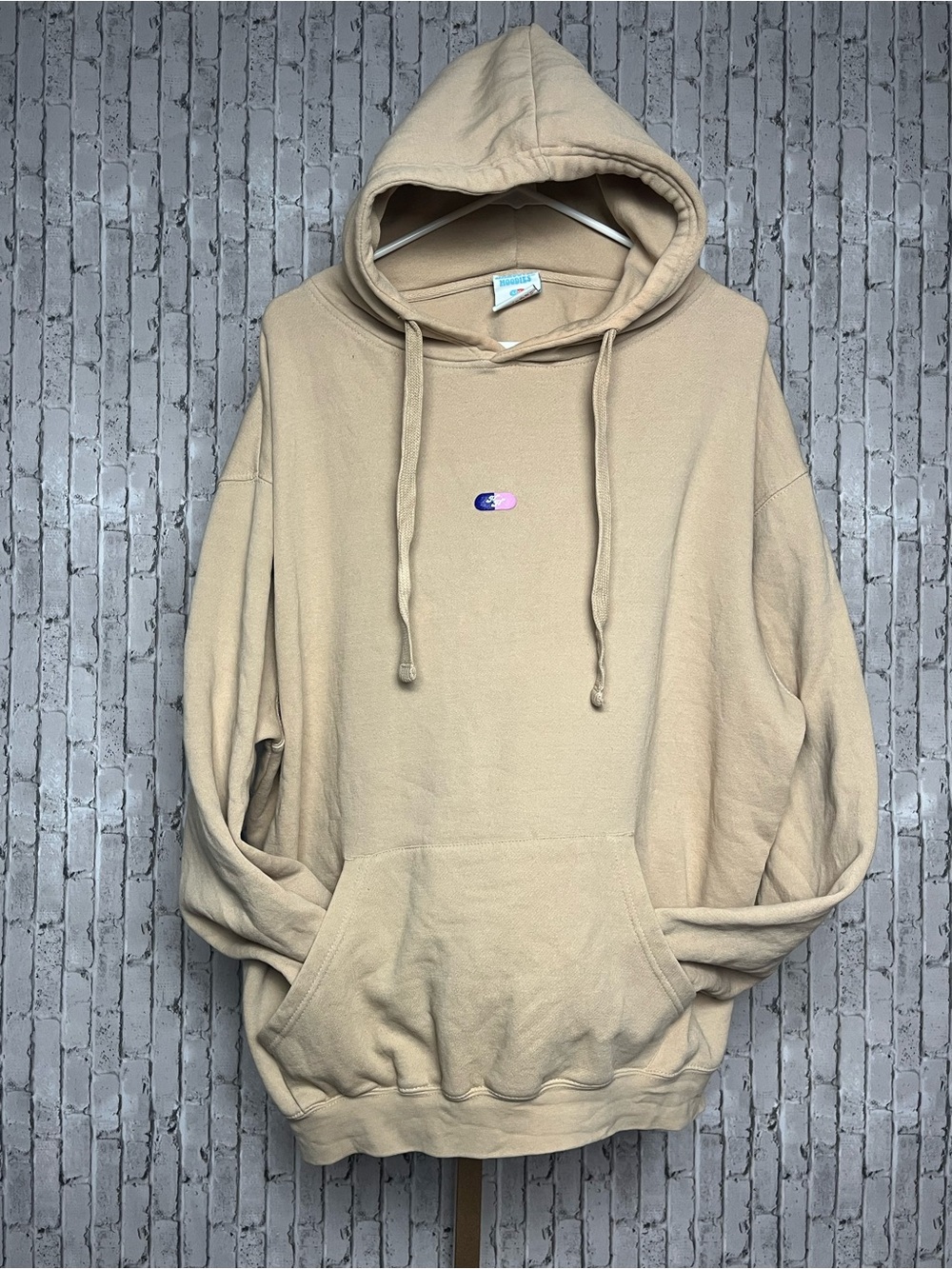 Hangover Hoodies Best Years Of Our Life Tan Pill Logo Graphic Hoodie L/XL